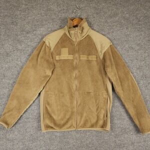 Polartec Gen III Fleece Jacket Coyote Olive Green Small Long Cold Weather